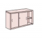Desk Height Cabinet D361 DHC1370