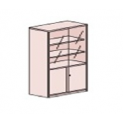 High Cabinet With Class Door D361 741S-L