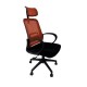 Mesh Chair Tulip-H - Highback office Chair Orange