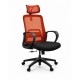Mesh Chair Tulip-H - Highback office Chair Orange