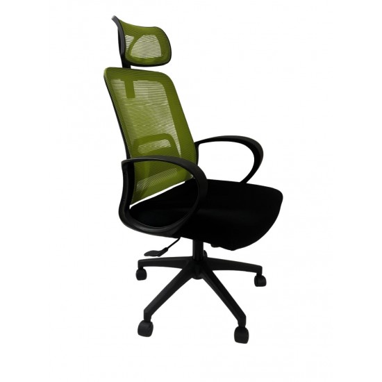 Mesh Chair Tulip-H - Highback office Chair Green