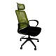 Mesh Chair Tulip-H - Highback office Chair Green
