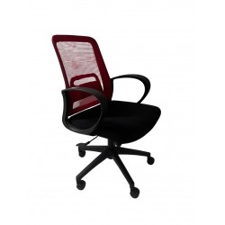 Mesh Chair Tulip-M Maroon