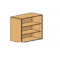 Open Shelf Cabinet High D326 0812