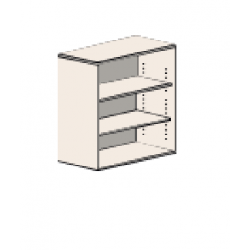 Open Shelf Cabinet High D338 0812