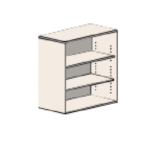 Open Shelf Cabinet High D338 0812