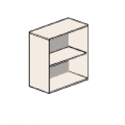 Open Shelf Cabinet Low D338 01282