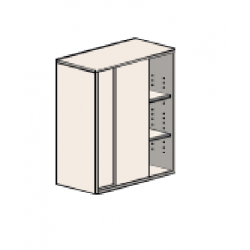 Sliding Door Cabinet High D338 5812