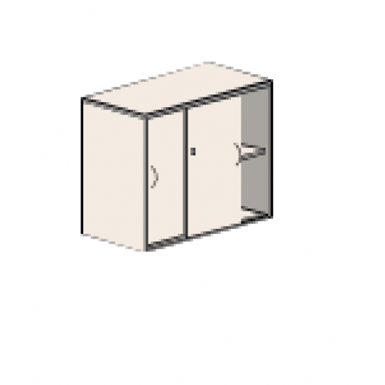 Sliding Door Cabinet Low D338 51282