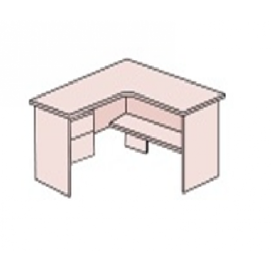 Workstation + Hanging Pedestal D361 1212+FP2