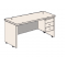 Writing Table+ Hanging Pedestal D338 1675 + FP3