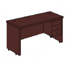 Writing Table+ Hanging Pedestal STM1275 + FP3