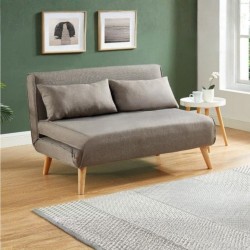 Nikita Twin Sofa Bed Grey