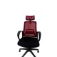 Mesh Chair Tulip-H - Highback office Chair Maroon
