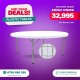 6 Ft Round Folding Table DL Y180