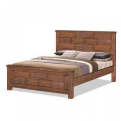 Tahiti double bed  Hardwood bed