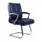Black Pvc Visitors Office Chair PS 04