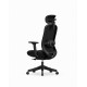 High Back Ergonomic Mesh Office Chair - Syno-H BLACK (WITHOUT FOOTREST)