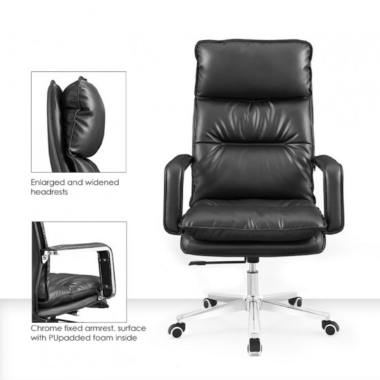 High Back Executive Pu Office Chair: Omar-H