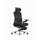 High Back Ergonomic Mesh Office Chair + 2d Headrest: Syno-H-M