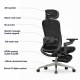 High Back Ergonomic Mesh Office Chair + 2d Headrest: Syno-H-M