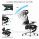 High Back Ergonomic Mesh Office Chair + 2d Headrest: Syno-H