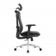High Back Ergonomic Mesh Office Chair With 2d Headrest & Cloth Hanger: Prima-H