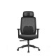 High Back Ergonomic Mesh Office Chair + 2D Headrest : Vela-H