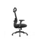 High Back Ergonomic Mesh Office Chair + 2D Headrest : Vela-H
