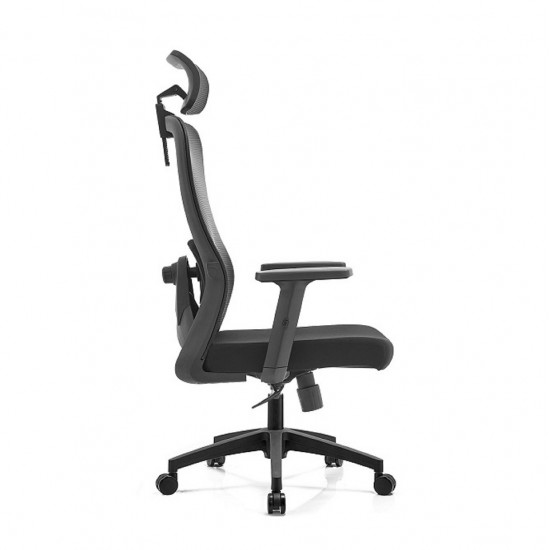 High Back Mesh + Fabric Office Chair: Sammy-H (2D lumbar support)
