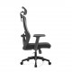 High Back Mesh + Fabric Office Chair: Sammy-H (2D lumbar support)
