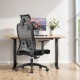 High Back Mesh + Fabric Office Chair: Sammy-H (2D lumbar support)