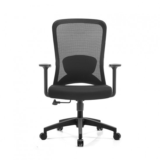 Mid Back Mesh & Fabric Office Chair: Sammy-M (2D lumbar support)