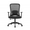 Mid Back Mesh & Fabric Office Chair: Sammy-M (2D lumbar support)