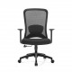 Mid Back Mesh & Fabric Office Chair: Sammy-M (2D lumbar support)