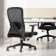 Mid Back Mesh & Fabric Office Chair: Sammy-M (2D lumbar support)