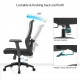 Mid Back Mesh & Fabric Office Chair: Sammy-M (2D lumbar support)