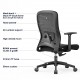 Mid Back Mesh & Fabric Office Chair: Sammy-M (2D lumbar support)